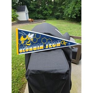 Georgia Tech Yellow Jackets‎ Pennant Buzz Mascot Rico Industries Navy Gold White